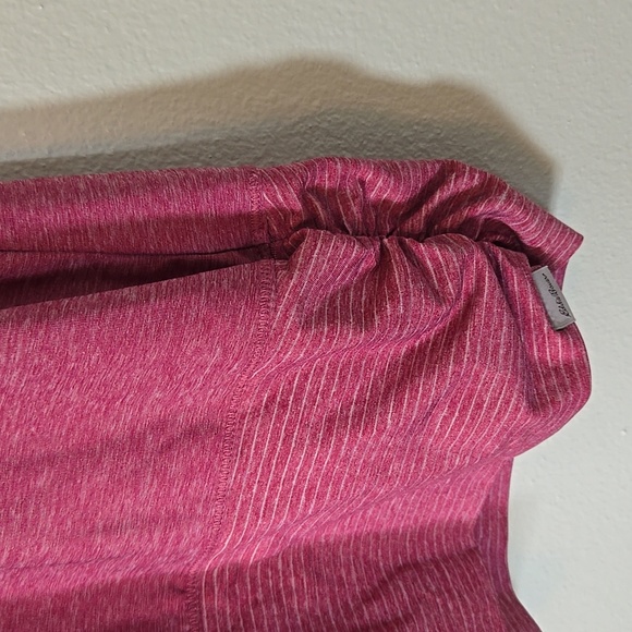 Eddie Bauer Heathered Maroon Racerback Tank Size Medium - Picture 5 of 7